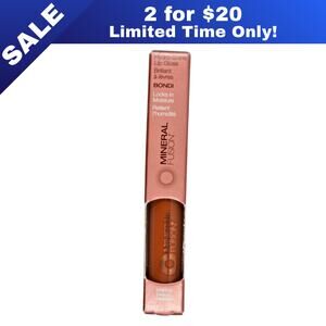 [Sale: 2 for $20!] Mineral Fusion Bondi HydroShine Lip Gloss | Rich Red